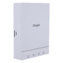Punto de Acceso Wi-Fi 6 / Hasta 1.7 Gbps / Doble Banda 2.4+5 GHz / 2x2 MU-MIMO / 4 LAN + 1 WAN PoE / Montaje en Pared