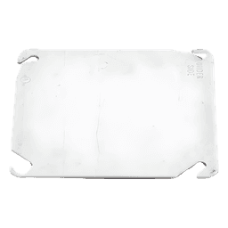 Tapa Cuadrada Ciega de 4".