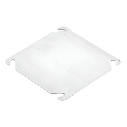 Tapa Cuadrada Ciega de 4".