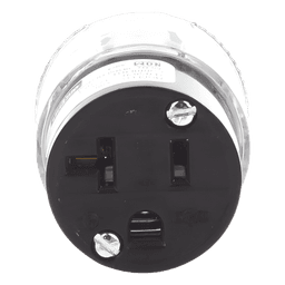 Conector Iluminado 20 A 125 V CA 2 Polos 3 Hilos (Nema 5-20R).