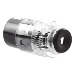 Conector Iluminado 20 A 125 V CA 2 Polos 3 Hilos (Nema 5-20R).