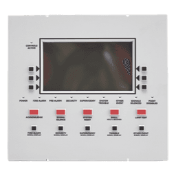 Anunciador Remoto LCD / 640 Caracteres / Retroiluminación Controlada / Teclado de Goma / Puerto RDP hasta 1219 m (4000 ft)