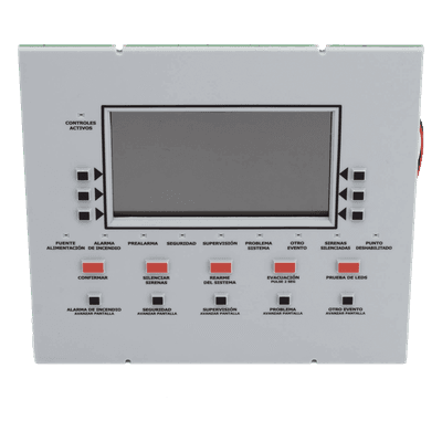 Anunciador Remoto LCD / 640 Caracteres / Textos en Español / Teclado de Goma / Puerto RDP 1219 m (4000 ft) / 160 Caracteres Visibles