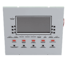Anunciador Remoto LCD / 640 Caracteres / Textos en Español / Teclado de Goma / Puerto RDP 1219 m (4000 ft) / 160 Caracteres Visibles