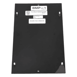 Placa Ciega para Módulo / Compatible con ADP-4B y DP-DISP / Montaje Opcional NCM-W, NCM-F, TM-4 / Construcción Metálica
