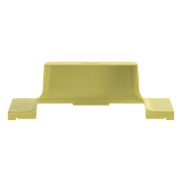 Tapa de Bajada Vertical FRSPJ4X4LYL, Para Canaleta FiberRunner® 12X4, Color Amarillo