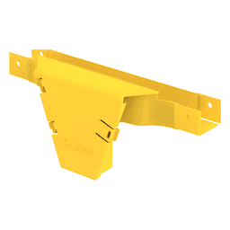 Accesorio en T con Conexión Horizontal y Bajada Vertical a 90º, Para Canaletas FiberRunner™ 2x2, Color Amarillo