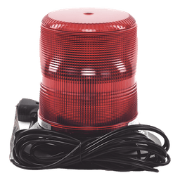 Baliza LED color rojo con montaje magnético de succión de 7" de altura