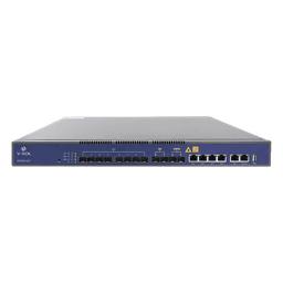 OLT de 8 puertos GPON con 8 puertos Uplink (4 puertos Gigabit Ethernet + 2 puertos SFP + 2 puertos SFP+) hasta 1,024 ONUs