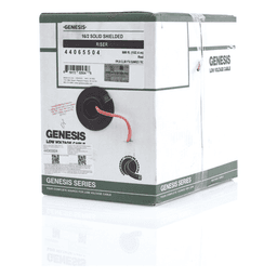 Cable para Detección de Incendio / 2 x 16 AWG / Blindado / Tipo FPLR Riser / 152 m (500 ft) / Rojo