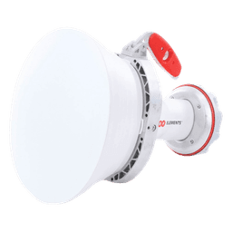 Antena asimétrica de 30° (30°H 20°V) 20.5 dBi tipo cuerno 5180-6000 MHz altamente eficiente, sin cables, sin perdidas, sin lóbulos listas para TwistPort