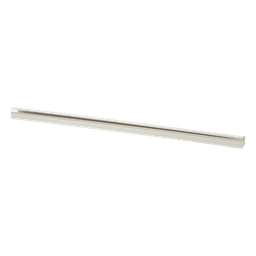 Canaleta de PVC / Diseño Tipo Bisagra / 38.4 x 24 x 3048 mm (10 ft) / Instalación Adhesiva Sin Herramientas / UL94V-0 / Blanco Mate