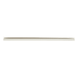 Canaleta de PVC / Diseño Tipo Bisagra / 38.4 x 24 x 3048 mm (10 ft) / Instalación Adhesiva Sin Herramientas / UL94V-0 / Blanco Mate