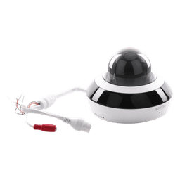 Mini Domo PTZ IP 4 Megapixel / 4X Zoom / H.265+ / 20 mts IR EXIR / WDR 120dB / PoE / IK10 / Exterior IP66 / Ultra Baja Iluminación / Micrófono Integrado / PoE