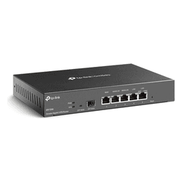 Router Omada VPN / SDN Multi-WAN Gigabit / 1 Puerto WAN SFP Gigabit / 1 Puerto WAN RJ45 Gigabit / 2 Puertos LAN RJ45 Gigabit / 2 Puertos Configurables LAN/WAN / 150,000 Sesiones Concurrentes / Administración Centralizada Omada o Stand-Alone