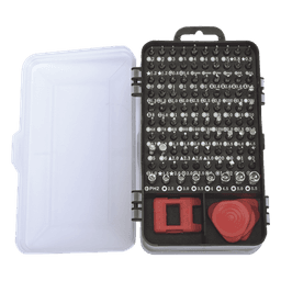 Juego de Reparación Electrónica / 115 Piezas / 98 Puntas de Precisión / Acero Cr-V / Estuche de Almacenamiento