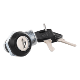 Cerradura con Paleta Metálica / 2 Llaves de Seguridad / Acero / Gabinetes 0-600 mm (0-1.97 ft) / Llave Maestra / Compatible Poliéster