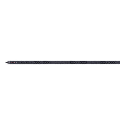 PDU Básico para Distribución de Energía, Entrada 200-230 Vca NEMA L6-30P, Con 24 Tomas C13 y 8 C19, de Instalación Vertical, 30 Amp, 220 Vca