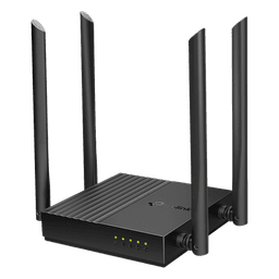 Router Inalámbrico AC 1200 / Doble Banda MU-MIMO / 1 puerto WAN 10/100/1000 Mbps / 4 puertos LAN 10/100/1000 Mbps / Compatible con EasyMesh / Administración Web o App Tether
