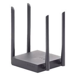 Router Inalámbrico AC 1200 / Doble Banda MU-MIMO / 1 puerto WAN 10/100/1000 Mbps / 4 puertos LAN 10/100/1000 Mbps / Compatible con EasyMesh / Administración Web o App Tether