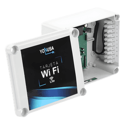 Módulo Wi-Fi para Energizador / Control Remoto 2.4 GHz / 130 Mbps / 1 Salida GP / Botón de Pánico / Hasta 20 Usuarios