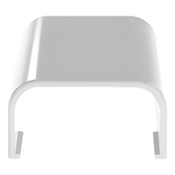Tapa Final / Canaleta LD5 / ABS / UL94V-0 / 0 a 50°C / Blanco