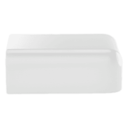 Tapa Final / Canaleta LD5 / ABS / UL94V-0 / 0 a 50°C / Blanco