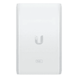 Adaptador PoE Ubiquiti (48 VDC, 0.65A) puerto Gigabit, ideal para equipos UniFi