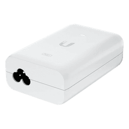 Adaptador PoE Ubiquiti (48 VDC, 0.65A) puerto Gigabit, ideal para equipos UniFi