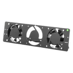 Kit de 2 Ventiladores 110 Vca (12 x 12 cm) con Clavija para Gabinete de Piso