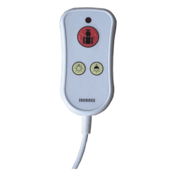 Pulsador de Cama Multifunción / IP67 / Botón Alarma / Control Luz / Cable Ignífugo 2m (6.5ft) / Conector DIN 7 Pines