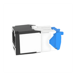Conector Jack RJ45 / Categoría 6A / Sin Blindaje / Terminación sin Impacto / Gel Anti-Corrosión / 22-26 AWG / Negro