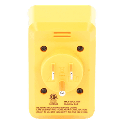 Probador de Tomacorriente / GFCI y Estándar / Señal Acústica / 6 Estados de Cableado / CAT III 300V / LEDs de Alto Brillo