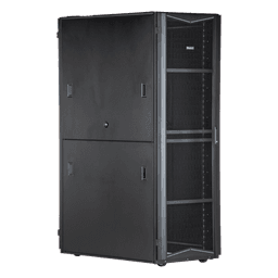 Gabinete FlexFusion para Centros de Datos, 42 UR, 800 mm de Ancho, 1200 mm de Profundidad, Fabricado en Acero, Color Negro