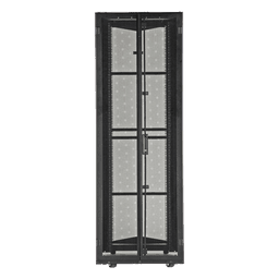 Gabinete FlexFusion para Centros de Datos, 42 UR, 800 mm de Ancho, 1200 mm de Profundidad, Fabricado en Acero, Color Negro