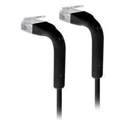UniFi Patch Cable Cat6 Ultradelgado GbE con Botas Flexibles, Color Negro, 3 Metros (9.84 Pies)