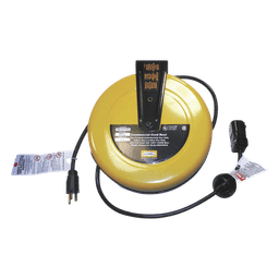 Carrete de Extensión / 16/3 SJT / 125V CA / 10A / 7.6 m (25 pies) / Conector HBL5969VBLK / UL