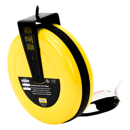 Carrete de Extensión / 16/3 SJT / 125V CA / 10A / 7.6 m (25 pies) / Conector HBL5969VBLK / UL