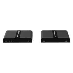 Kit extensor KVM (HDMI y USB 2.0) hasta 100 metros | Resolución 4K @ 30 Hz | Cat 6/6A/7 | CERO LATENCIA | Salida Loop | Soporta Switch Gigabit para control KVM múltiple | Soporta hasta 253 