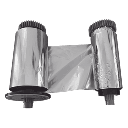Cinta Ribbon / Full Color Plateado Metalizado / 1200 Impresiones / Compatible con SMART21