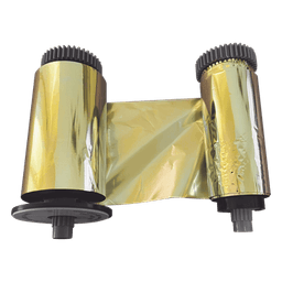 Ribbon Full Color / 1200 Impresiones / Dorado / Para Impresora SMART21