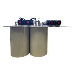 Combinador de Cavidades para Rack 19" / 400-512 MHz / 4 Canales / 8" Diámetro / 250 kHz / 100/150 W / N Hembras / 17.5 x 19 x 26" / 42.1 lb