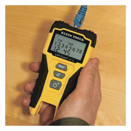 Tester  de Cable LAN Scout™ Jr. 2/ Para: Prueba aprobada/ Error de Cableado/ Falla de Circuito Abierto o Cortocircuito/ Par Dividido/ Blindaje.