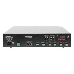 Amplificador Mezclador Matricial | 2 zonas | 240w por canal | 6 entradas | Receptor de medios