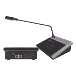 Microfono Remoto de 4 Zonas Para Sistema de Voceo | Compatible Con Amplificadores SF4240UC y SF2240UC