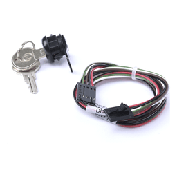 Kit de cerradura, cable y llaves de repuesto para el gabinete del gateway CLSS HON-CGW-MBB de NOTIFIER