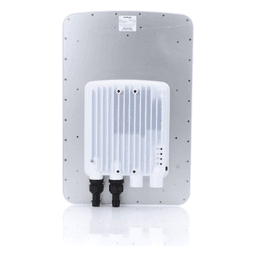 Punto de Acceso MU-MIMO 8x8, 5.1-6.4 GHz, Capacidad de hasta 6 Gbps, Antena integrada de 24 dBi, Ángulo de apertura de 90º, Punto-Multipunto, 2 puertos SFP+ y 1 puerto fast ethernet.