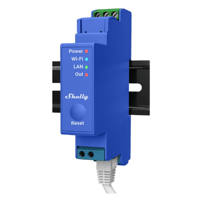 Relevador / Contacto Seco / Interruptor WIFI/ Industrial y residencial inteligente / Hasta 16A / Soporta Google y Alexa / Nube P2P y control Local / 1 canal y puerto ethernet