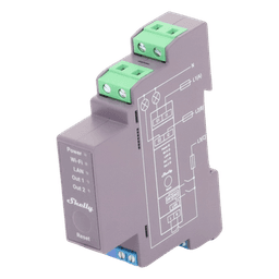 Relevador / Interruptor WIFI/ Industrial y residencial inteligente / Hasta 16A / Soporta Google /Alexa / Nube P2P y control Local / 2 canales y puerto ethernet