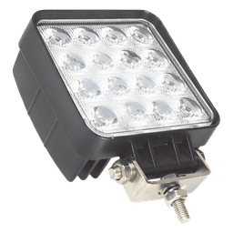Luz de trabajo LED / 48 W / 4000 lm / 10-30 Vcc / IP67 / 16 LED / 5 patrones de destello / 4.3 pulgadas